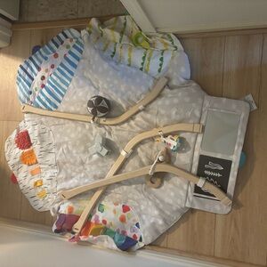 Vibrant Kids Play Gym with Hanging Toys